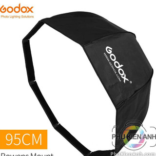 Softbox godox dạng dù, bowen 95cm, 120cm, 60x90cm