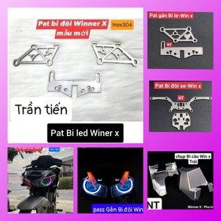 Pat gắn bi cầu bi led cho xe win x,ex150 ab,sh