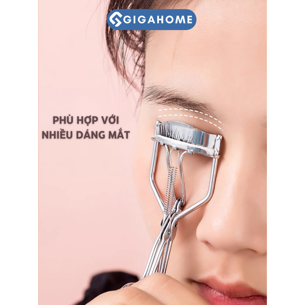 Kẹp Bấm Mi Siêu Cong, Kim Loại Màu Đen GIGAHOMEVN 2668