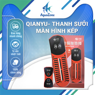 Sưởi bể cá QIANYU màn hình kép hiện đại 300w 500w 800w 1000w
