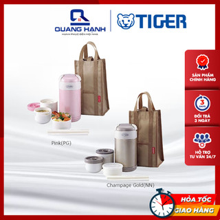 Hộp cơm giữ nhiệt tiger lwr-a092 3 ngăn