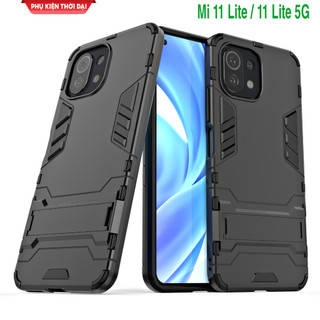 Ốp lưng Xiaomi Mi 11 Lite / 11 Lite 5G chống sốc Iron Man cao cấp chống va đập mạnh