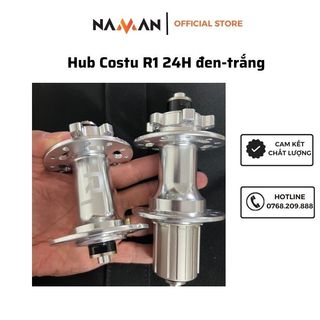 Bộ hub ,moay ơ, đùm costu r1 cho xe đạp