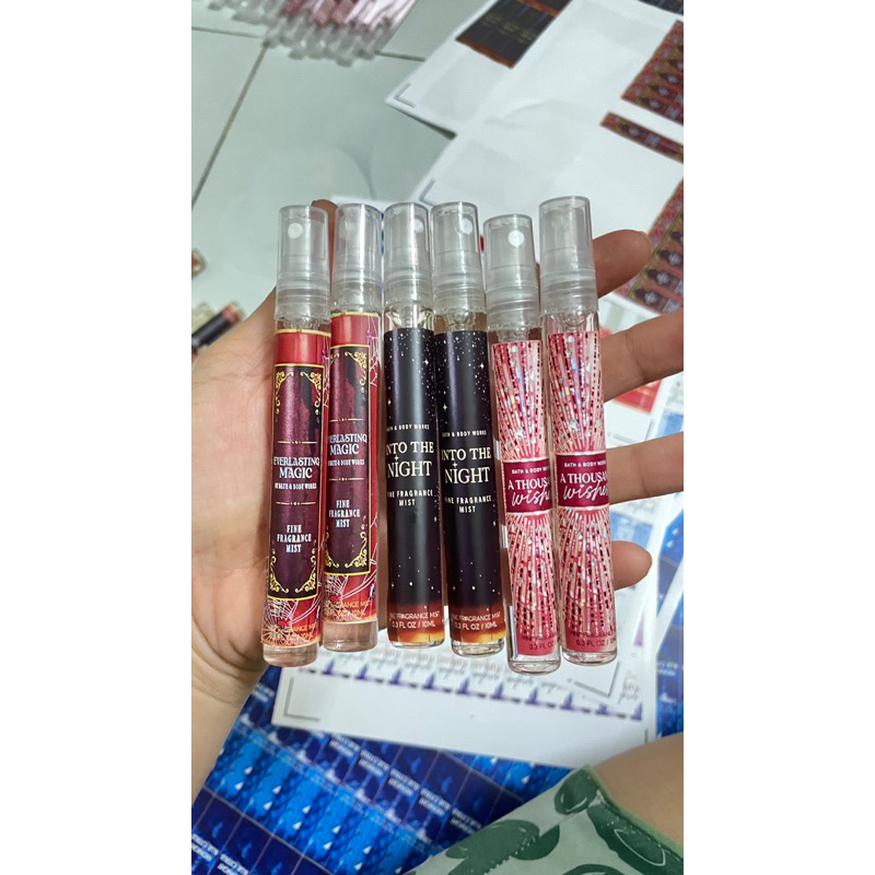 Chiết body mist - xịt thơm toàn thân BATH & BODY WORKS