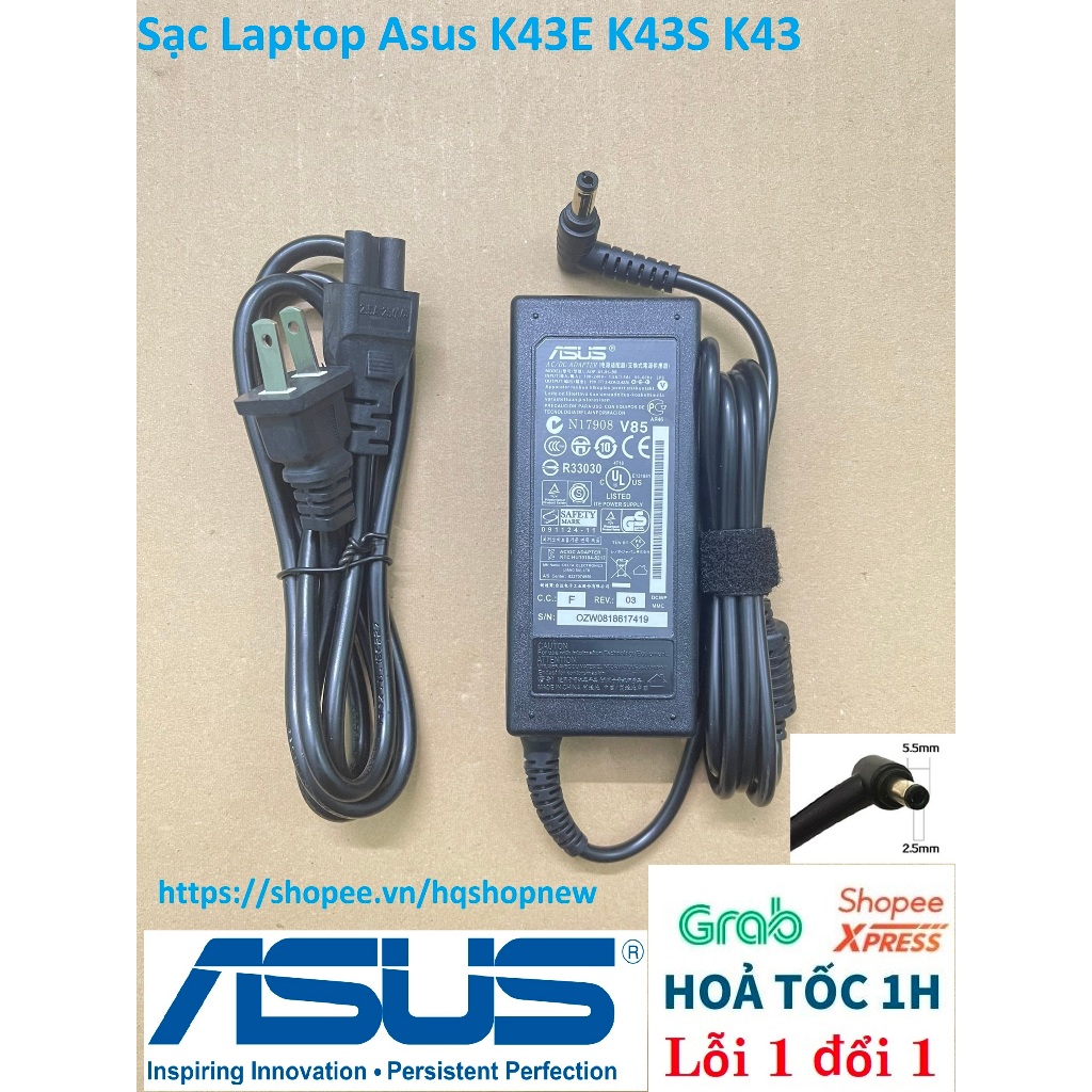 ⚡️ Sạc Laptop Asus K43E K43S K43