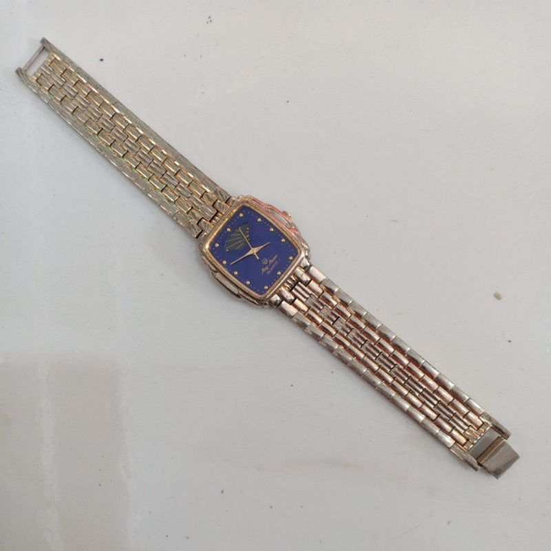 Đồng hồ si nam nữ mặt vuông tank hiêuk MAVY MAISON lịch trăng sao cũ theo thời gian phù hợp nam tay nhỏ với nữ tay to