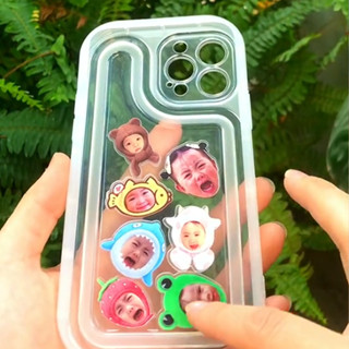 Set Charm In Theo Yêu Cầu tặng kèm ốp lưng điện thoại iPhone phụ kiện trang trí dễ thương