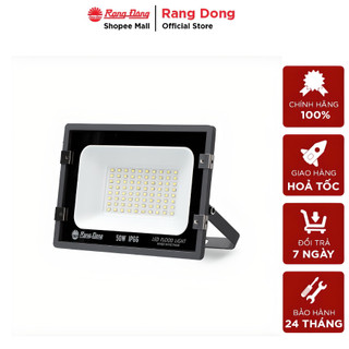 Đèn led chiếu pha công suất 50w rạng đông chống nước ip66 siêu bền - model: cp10
