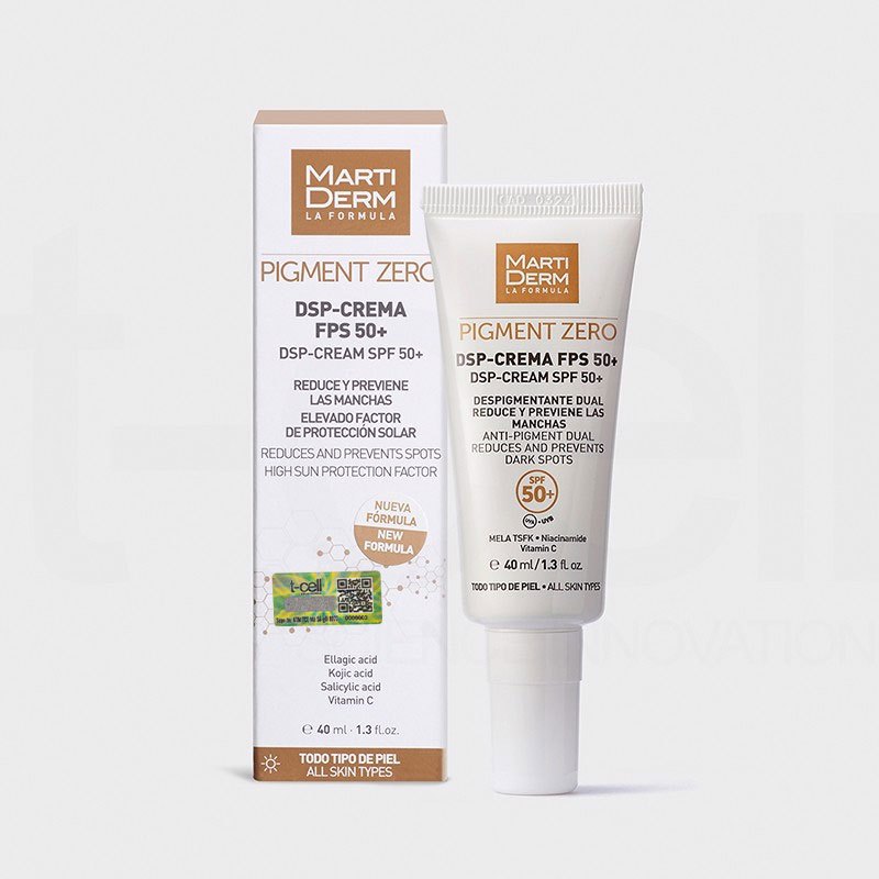 Kem Chống Nắng Làm Sáng Da, Mờ Sắc Tố - MartiDerm Pigment Zero DSP FPS50+ Cream (40ml)