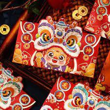 Bao lì xì tết 2024 hình rồng vàng, kỳ lân ngộ nghĩnh đáng yêu, món quà ngày tết - Lokimall.vn