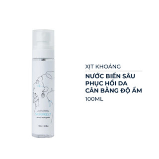 Xịt khoáng skinpres.t goodndoc phục hồi & cân bằng độ ẩm 100ml mineral healing mist
