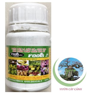 Roots 2 phân bón lá hữu cơ & sinh học - #502a# 60ml