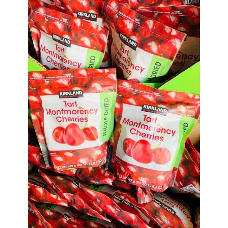 Cherry Sấy Khô Kirkland Tart Montmorency Cherries 567gr của Mỹ