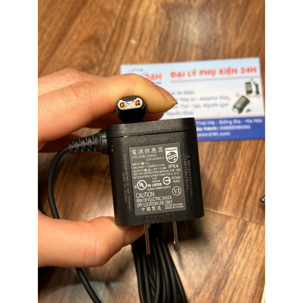 Dây sạc máy cạo râu Philips Norelco 7000 5000 3000 Series chính hãng