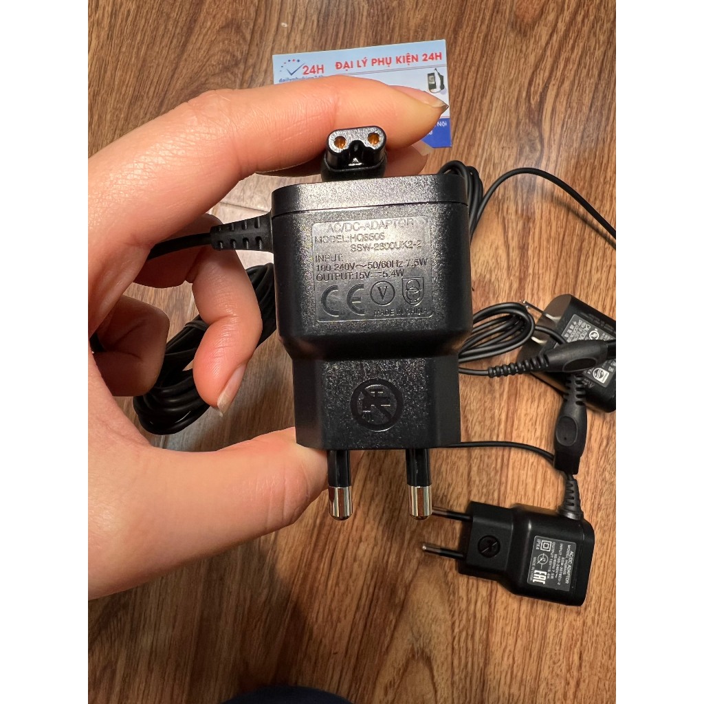 Dây sạc máy cạo râu Philips Norelco 7000 5000 3000 Series chính hãng