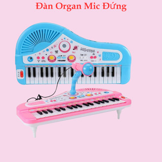 Đàn đồ chơi cho bé đàn kèm mic đứng hát đa dạng mẫu mã giai điệu giúp phát triển tài năng tư duy âm nhạc