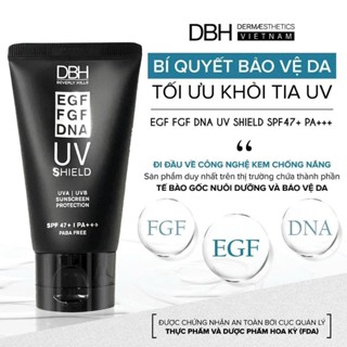 Kem chống nắng DBH EGF UV SHIELD SPF50+ PA +++ 60ml