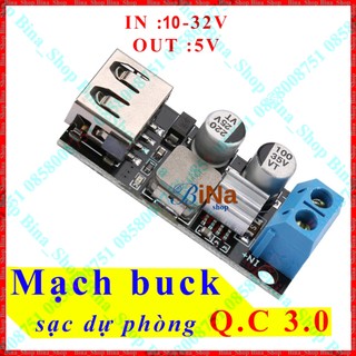Mạch hạ áp chế sạc dự phòng sạc nhanh Quick Charge QC2.0 QC3.0
