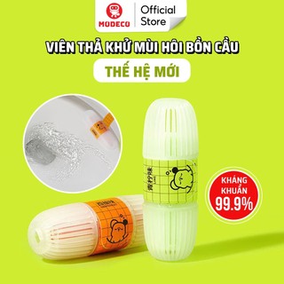 Viên Treo Bồn Cầu Modeco 400 Lần Xả, Làm Sạch Khuẩn, Ngăn Ngừa Mảng Bám, Khử Mùi Và Lưu Hương Thơm Mát