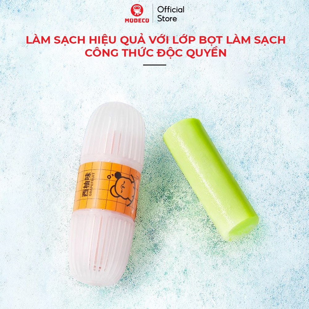 Viên Treo Bồn Cầu Modeco 400 Lần Xả, Làm Sạch Khuẩn, Ngăn Ngừa Mảng Bám, Khử Mùi Và Lưu Hương Thơm Mát