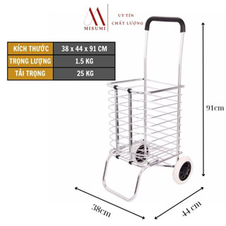 Xe Kéo Hàng Đi chợ, Siêu Thị 😍 FREESHIP 😍 Xe Đi Chợ Có Giỏ Hàng Siêu đẹp cho các bà, các mẹ đi chợ