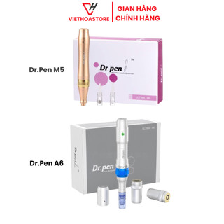Máy phi kim, máy lăn kim dr pen m5, dr pen a6 tích điện cấy tảo, cấy trắng