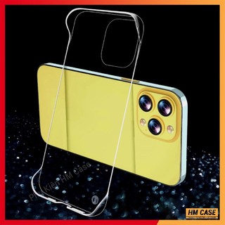 Ốp Lưng Trong Suốt KHÔNG VIỀN Iphone 15 Pro Max 14 Pro Max/ 14 Pro/ 14, IP 12/12 ProMax,11,XS Max Nhựa PC Cứng Siêu Mỏng