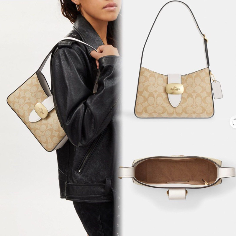 Túi kẹp nách Coach Eliza mẫu mới