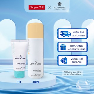 Sữa rửa mặt cho da dầu và da mụn 150ml + Kem giúp giảm mụn nhanh Jean d'Arcel 
