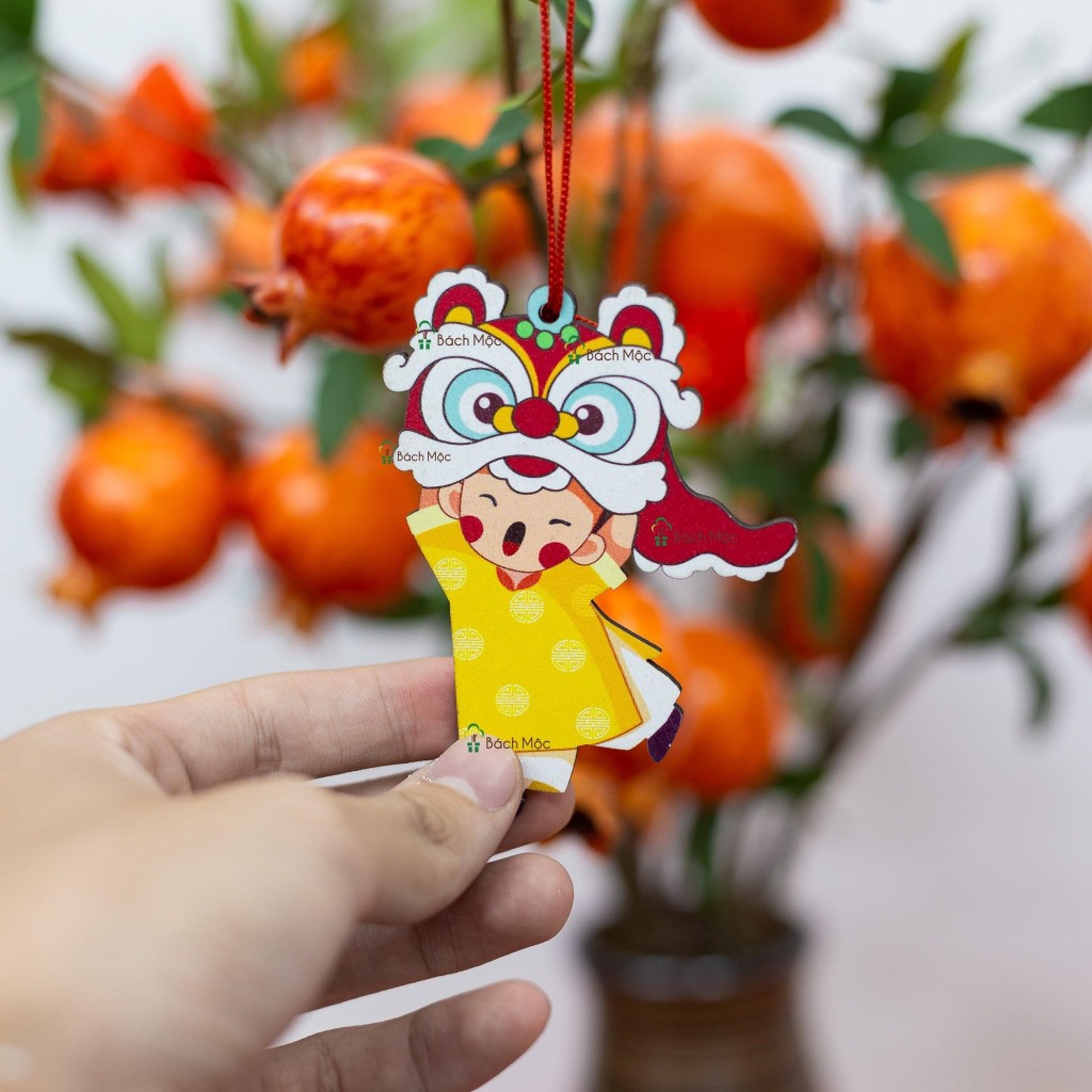 Set 10 Món Decor Trang Trí Nhà Cửa Chủ Đề Tết