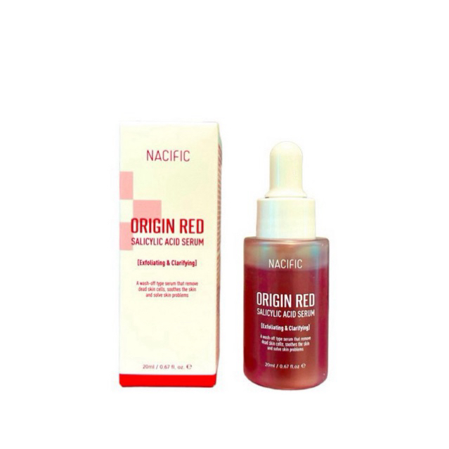 Tinh chất Tẩy Da Chết Hoá Học Dịu Nhẹ Nacific Origin Red Salicylic Acid Serum 20ml