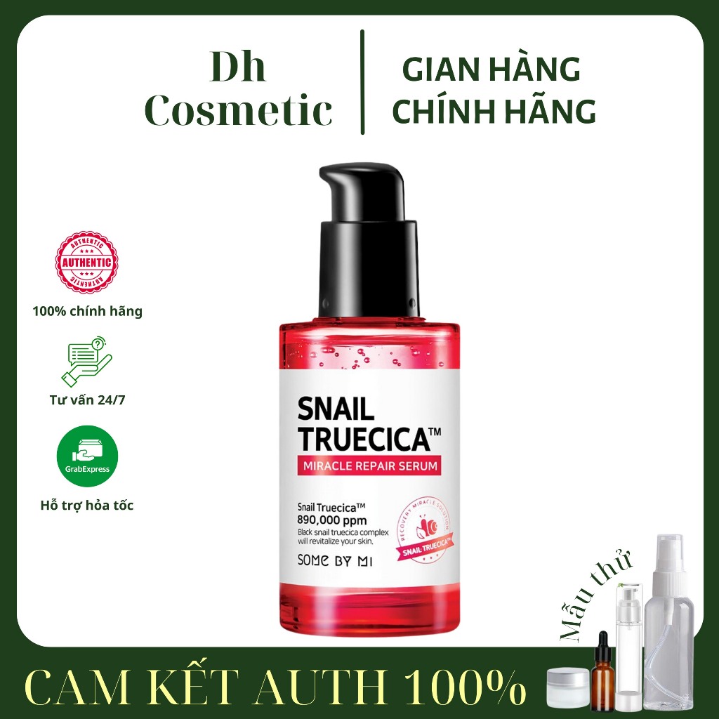 Tinh chất ốc sên đen Some by mi Snail Truecica Miracle Repair Serum 50ml