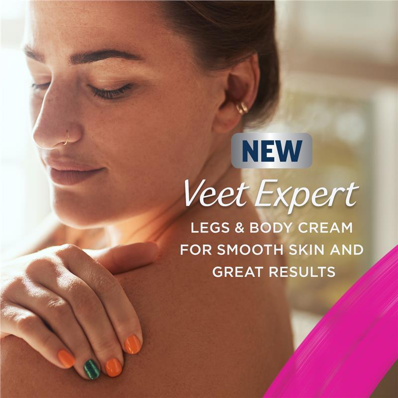 Kem tẩy lông Veet pure hair removal cream/ veet expert legs, body & full bikini hair removal cream 100ml