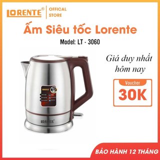 Ấm đun siêu tốc inox lorente lt - 3060