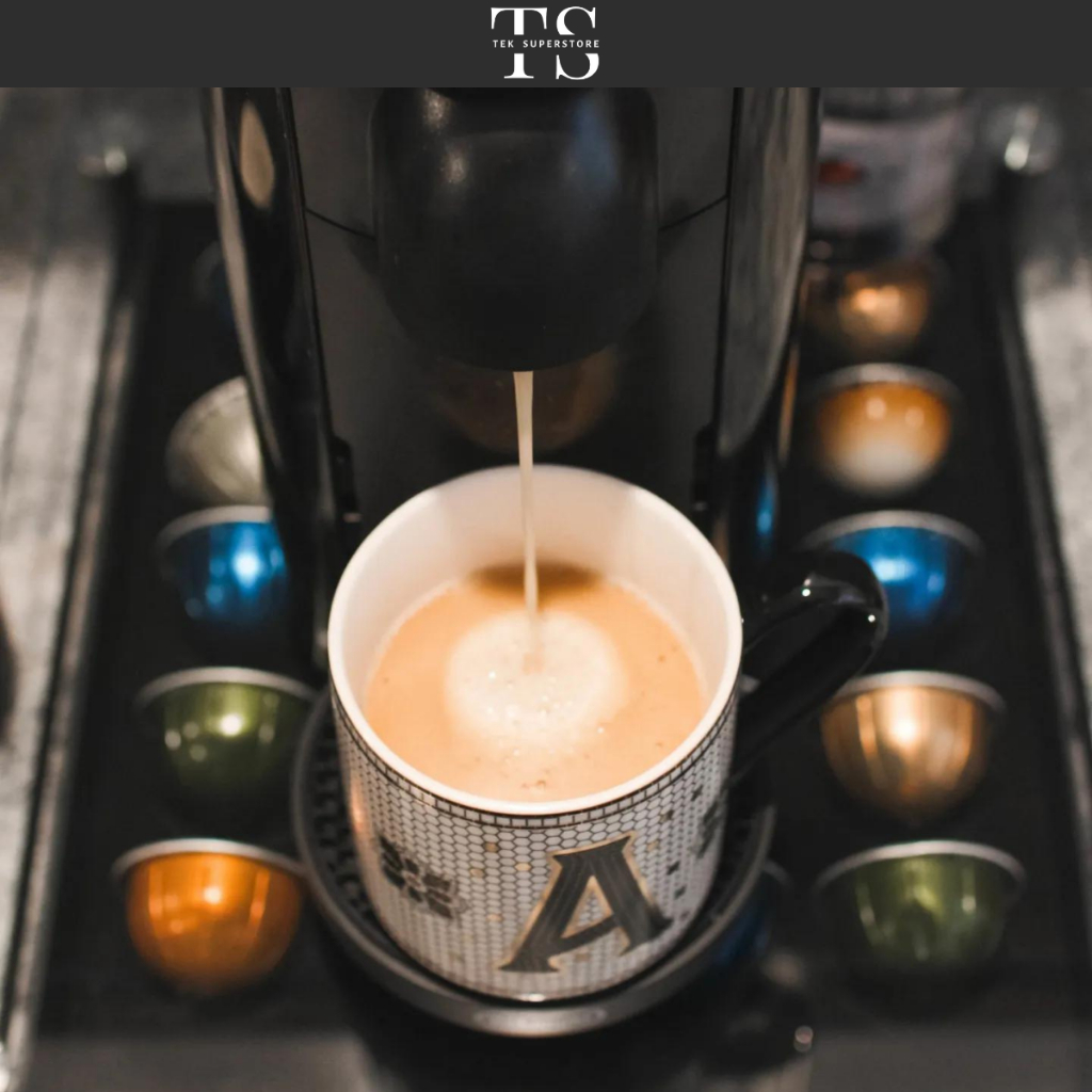 Hộp 12 viên nén cà phê Capsule Nespresso Vertuo, Cà phê viên nén cho Máy pha cà phê tự động Vertuo