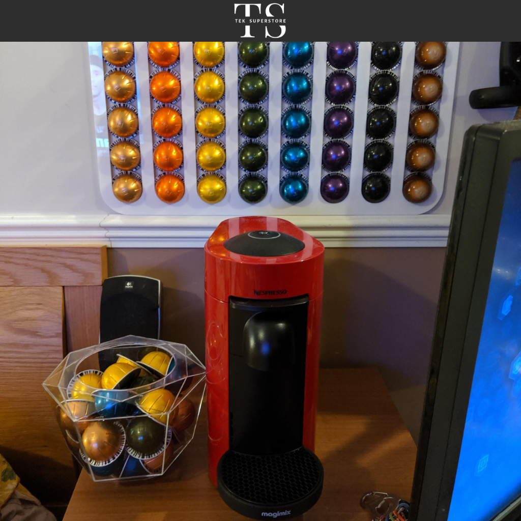 Hộp 12 viên nén cà phê Capsule Nespresso Vertuo, Cà phê viên nén cho Máy pha cà phê tự động Vertuo