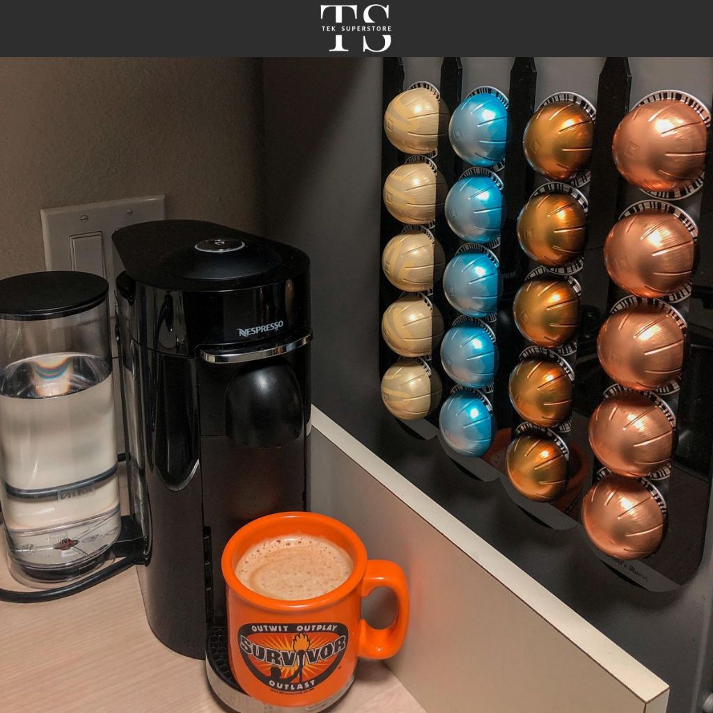 Hộp 12 viên nén cà phê Capsule Nespresso Vertuo, Cà phê viên nén cho Máy pha cà phê tự động Vertuo