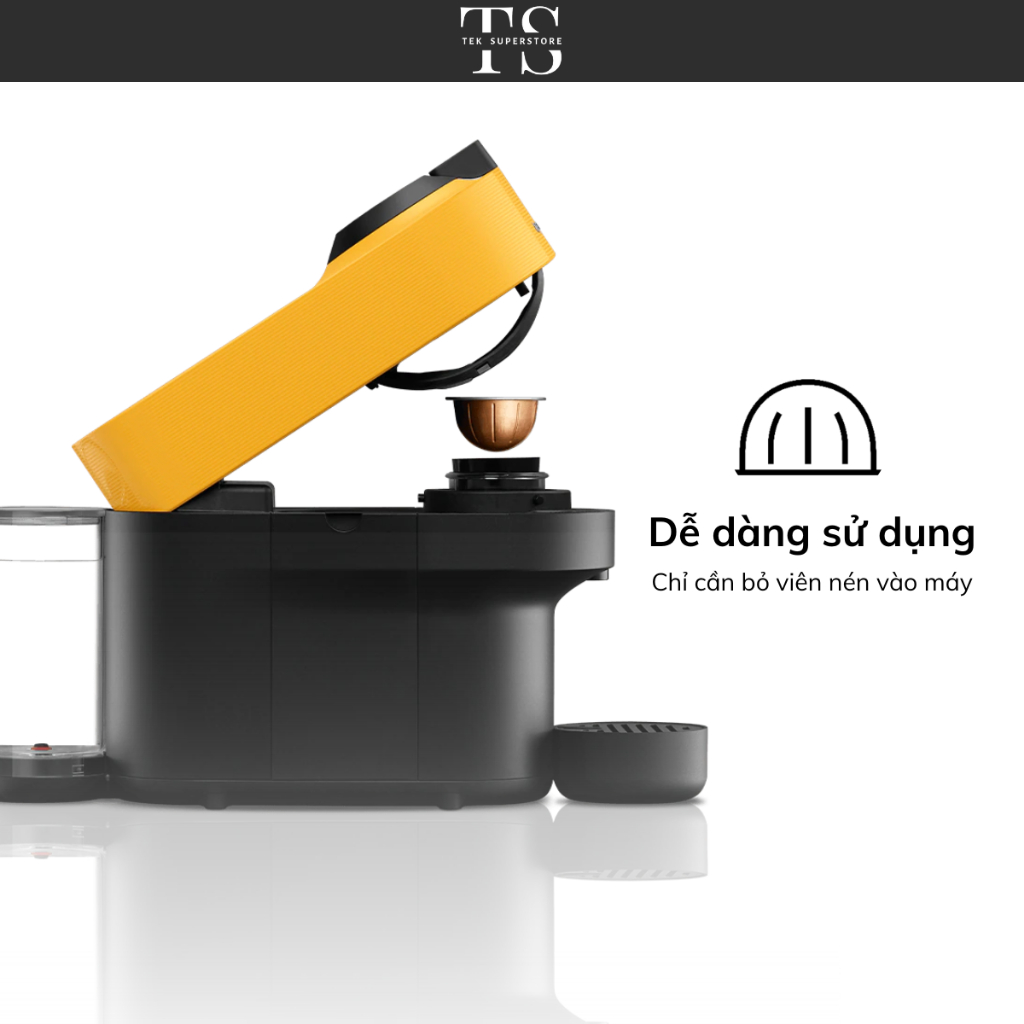 Hộp 12 viên nén cà phê Capsule Nespresso Vertuo, Cà phê viên nén cho Máy pha cà phê tự động Vertuo