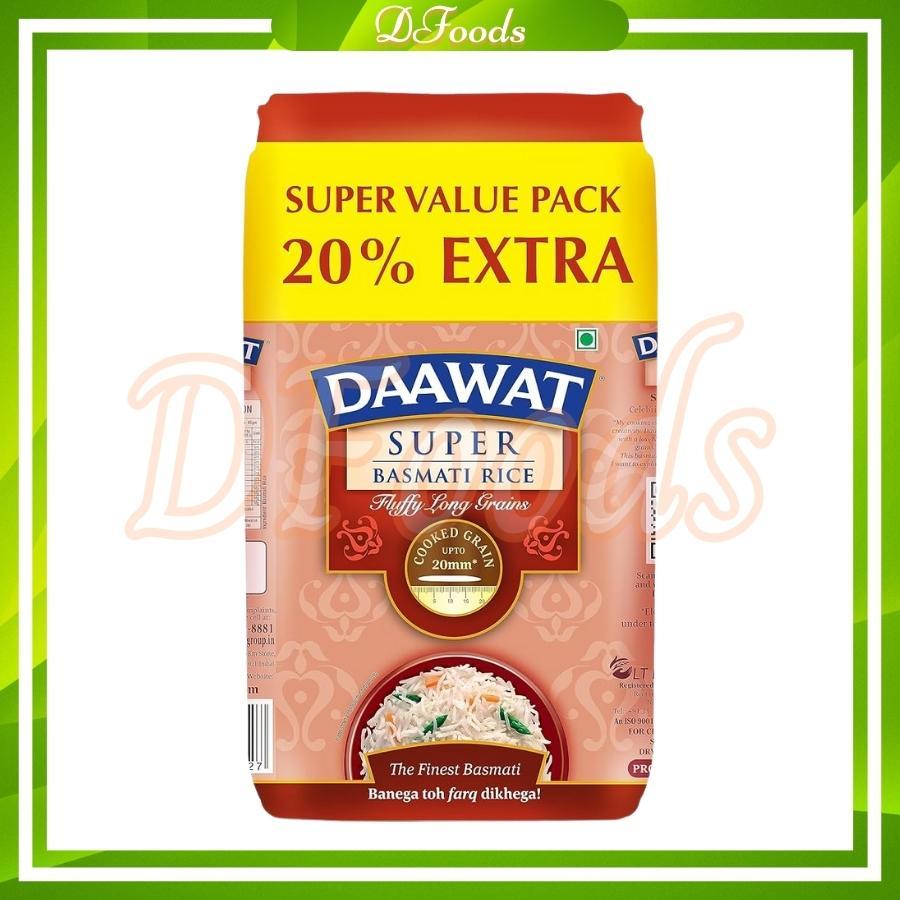 Gạo Ấn Độ Basmati Rice Susansh 1kg, Daawat Basmati Traditional 1kg