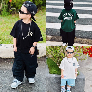 Áo Thun Kid New Era Heavy Cotton New York Yankees