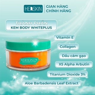 Kem Body whitePlus Herskin 350gr
