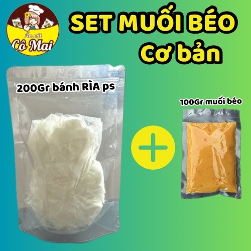 Set Bánh Tráng MUỐI BÉO COMAI