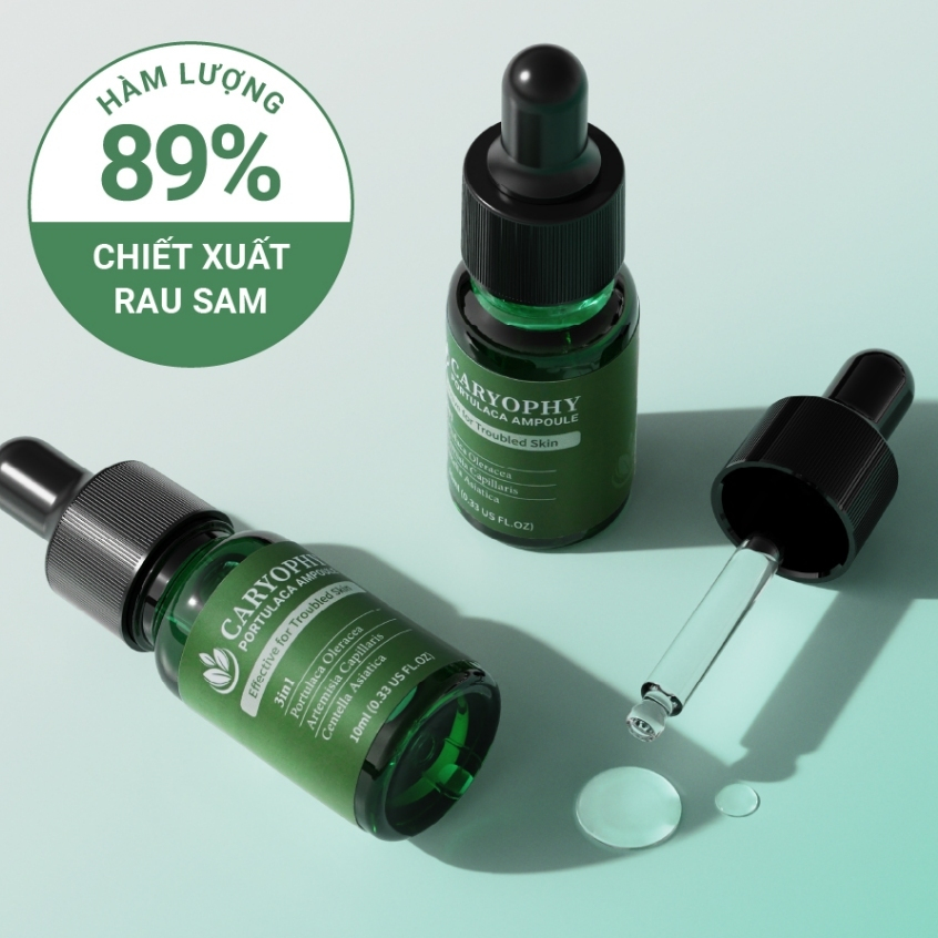 Tinh Chất Giảm Mụn, Mờ Thâm Caryophy Portulaca Ampoule