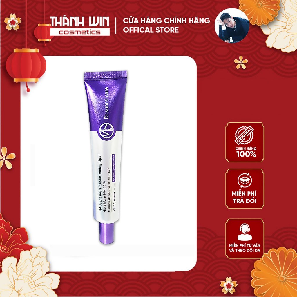 Kem dưỡng da HA Plus 100DT Dr. Sunmicare