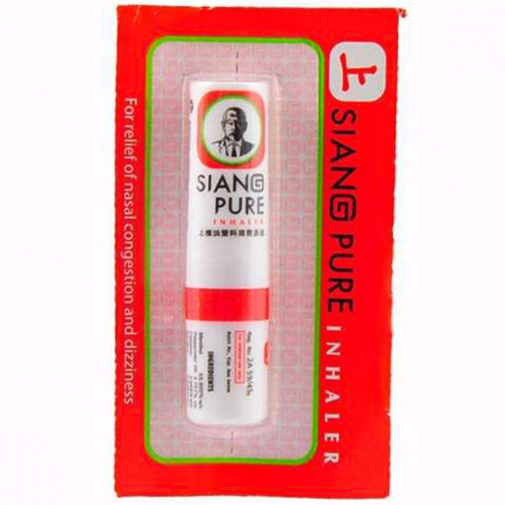 Ống Hít Siang Pure Inhaler Bertram làm giảm nghẹt mũi, chóng mặt