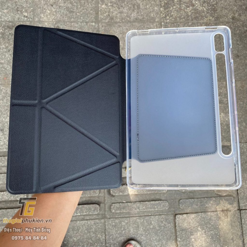 Bao da Samsung Galaxy Tab S9 FE và Tab S9 FE+ chính hãng ONJESS lưng silicon