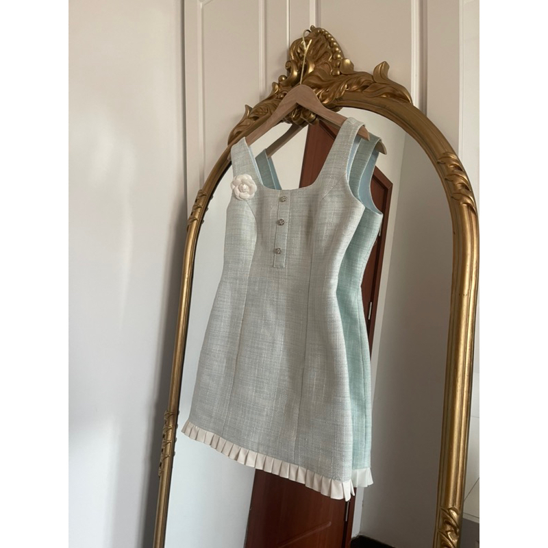 Mimi tweed dress váy Tweed Mimi thiết kế Phoebe