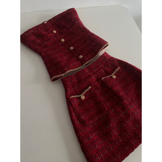 Cherie Set thiết kế set ba món tweed cao cấp