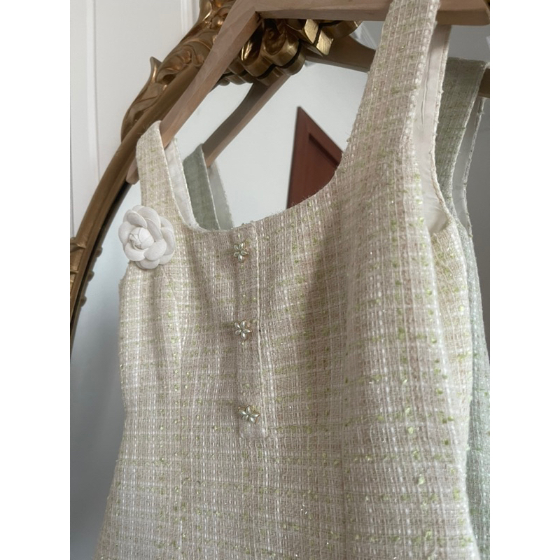 Mimi tweed dress váy Tweed Mimi thiết kế Phoebe