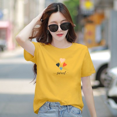 Áo phông nữ dáng rộng NA03 chất thun cotton Loza RT6656